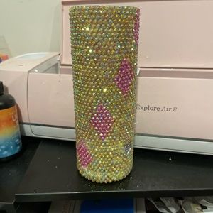 20 oz rhinestone tumbler